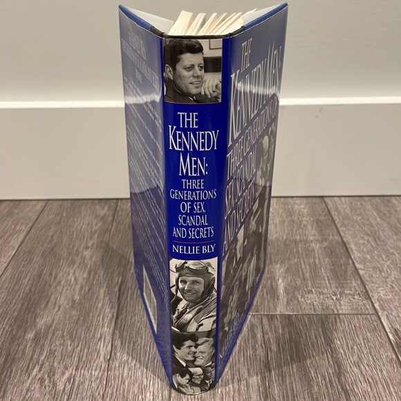 “The Kennedy Men" hardcover book. - Picture 3 of 3